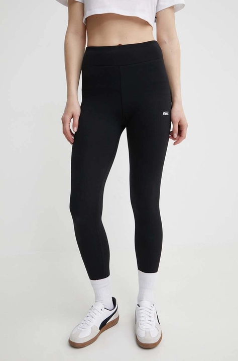 Vans legging fekete, női, sima, VN00074ZBLK1