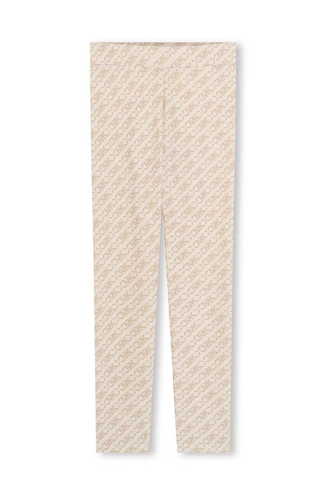 Michael Kors gyerek legging bézs, mintás