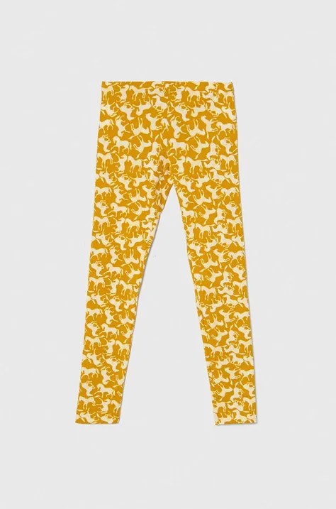 United Colors of Benetton leggings per bambini colore giallo