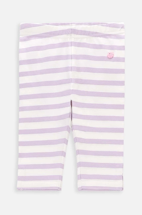 Coccodrillo leggins bebe culoarea violet, modelator