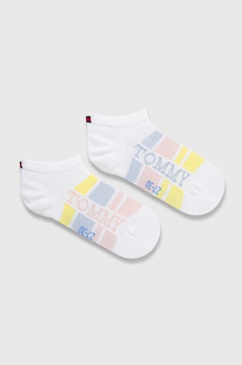 Detské ponožky Tommy Hilfiger 2-pak ružová farba