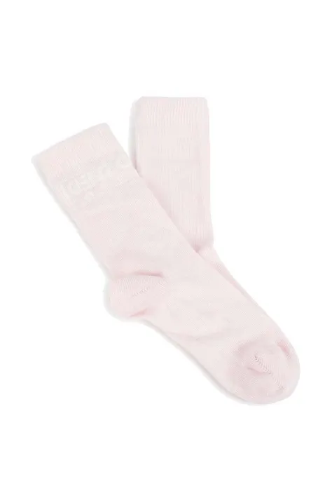 Παιδικές κάλτσες Kenzo Kids χρώμα: ροζ