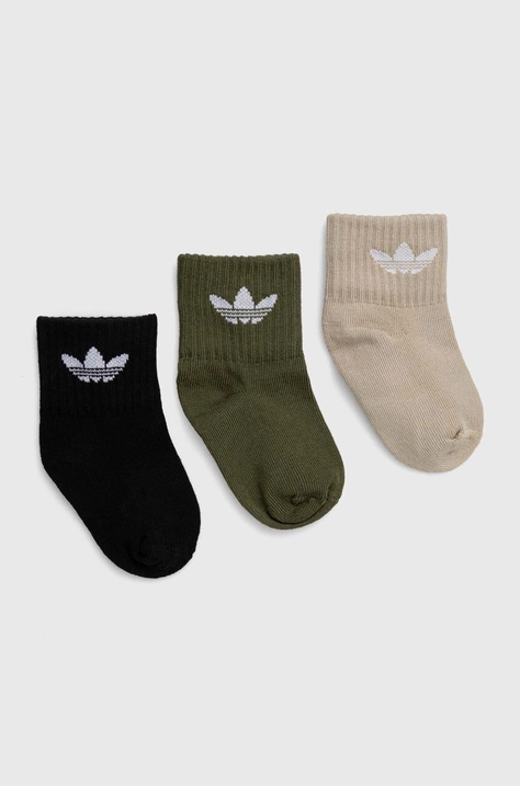 Otroške nogavice adidas Originals 3-pack