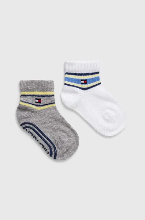 Dječje čarape Tommy Hilfiger 2-pack boja: siva