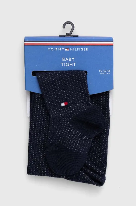 Hulahopke za bebe Tommy Hilfiger boja: tamno plava