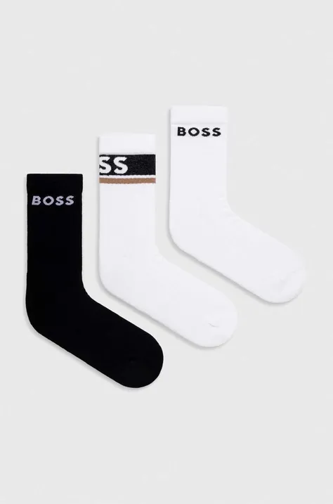 Ponožky BOSS 3-pak pánske, 50510683