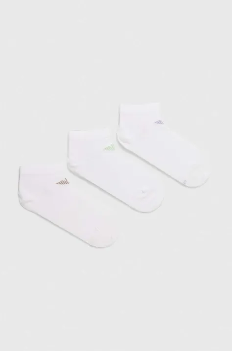 Emporio Armani Underwear zokni 3 db fehér, férfi