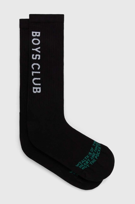 Billionaire Boys Club socks Mantra men's black color B23461