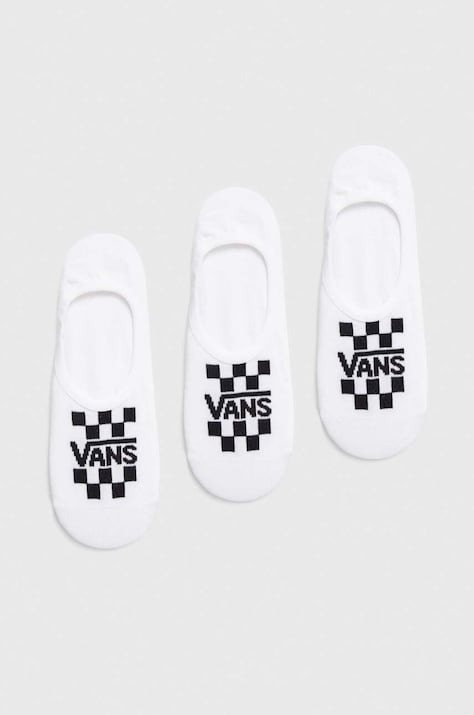 Vans skarpetki 3-pack męskie kolor biały