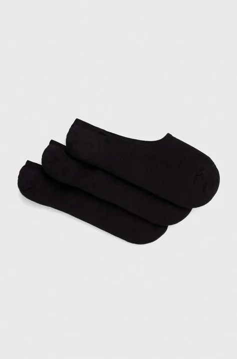 Čarape Vans 3-pack za muškarce, boja: crna