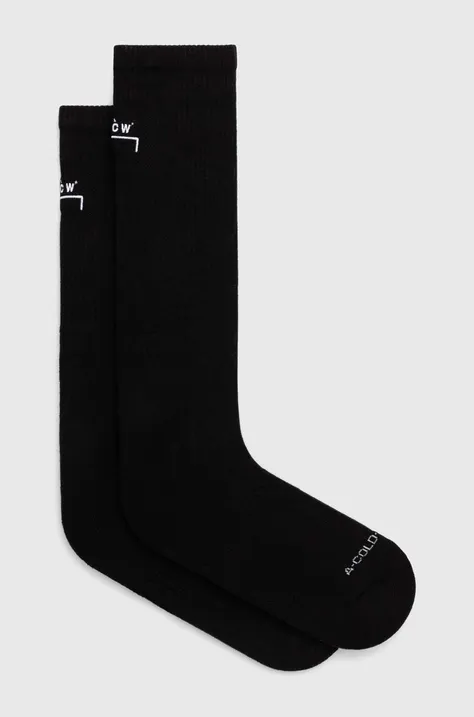 Κάλτσες A-COLD-WALL* Bracket Sock χρώμα: μαύρο, ACWMSK037