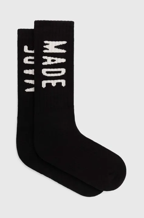 Чорапи Human Made Hm Logo Socks в черно HM27GD058