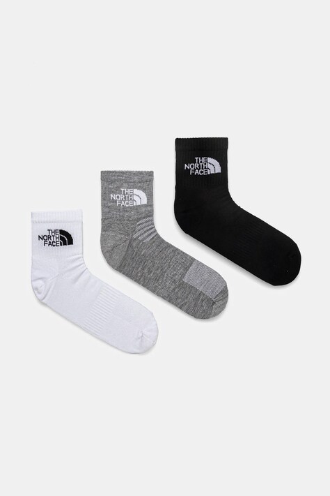 Ponožky The North Face 3-pack pánské, černá barva, NF0A882G3OW1