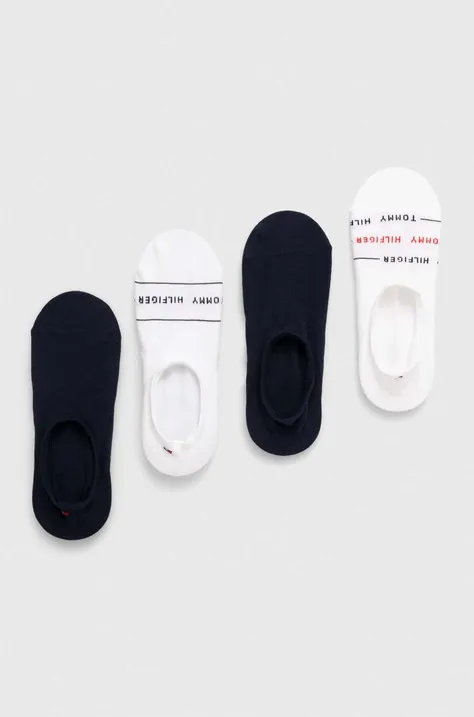 Κάλτσες Tommy Hilfiger 4-pack χρώμα: άσπρο, 701227299 701227299