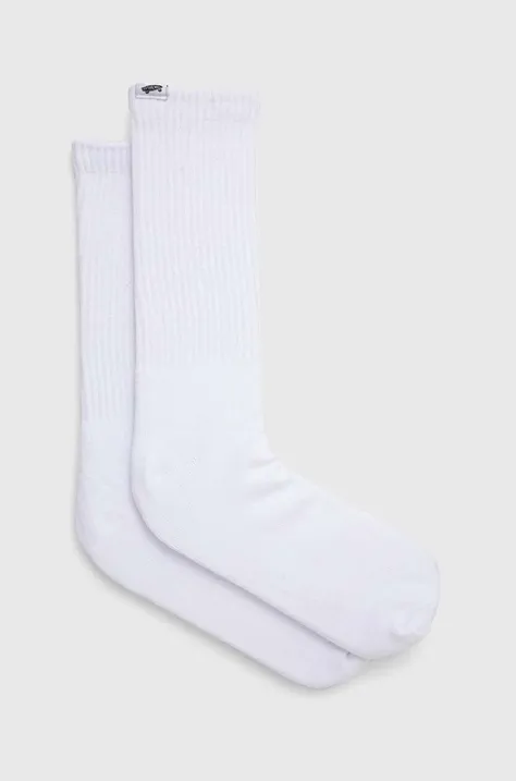 Ponožky Vans Premium Standards Premium Standard Crew Sock LX pánske, biela farba, VN000GCRWHT1