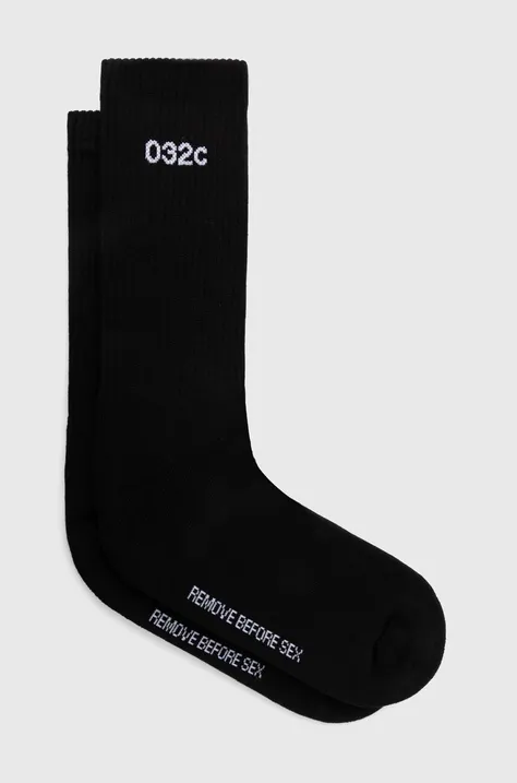 032C socks Remove Before Sex Socks men's black color 003