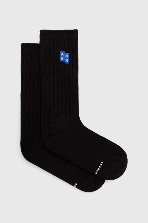 Ponožky Ader Error TRS Tag Socks pánske, čierna farba, BMSGFYAC0301