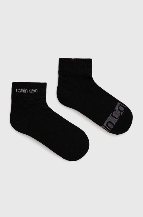 Calvin Klein skarpetki 4-pack męskie kolor czarny 701229666