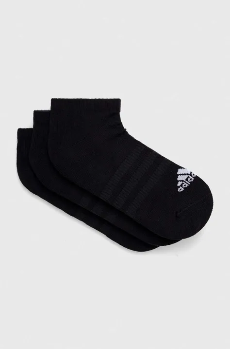 adidas skarpetki 3-pack kolor czarny