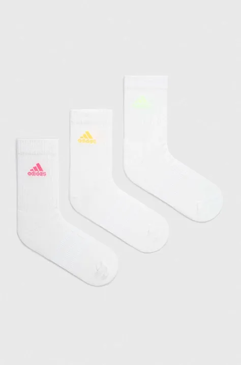 Чорапи adidas (3 броя)  3-pack в бяло IP2635