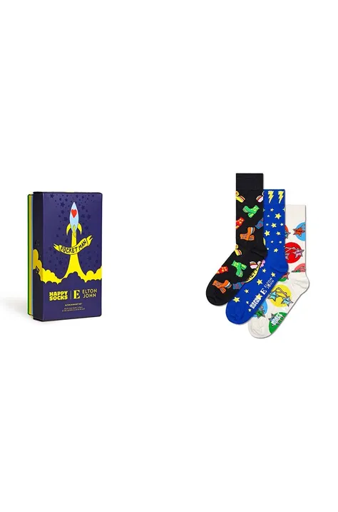 Happy Socks skarpetki x Elton John Gift Set Gift Box