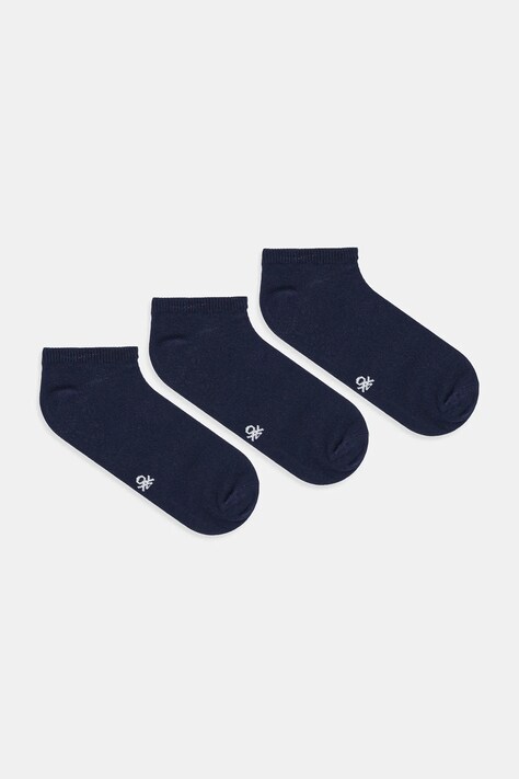 United Colors of Benetton skarpetki 3-pack kolor granatowy 6GRD2701L