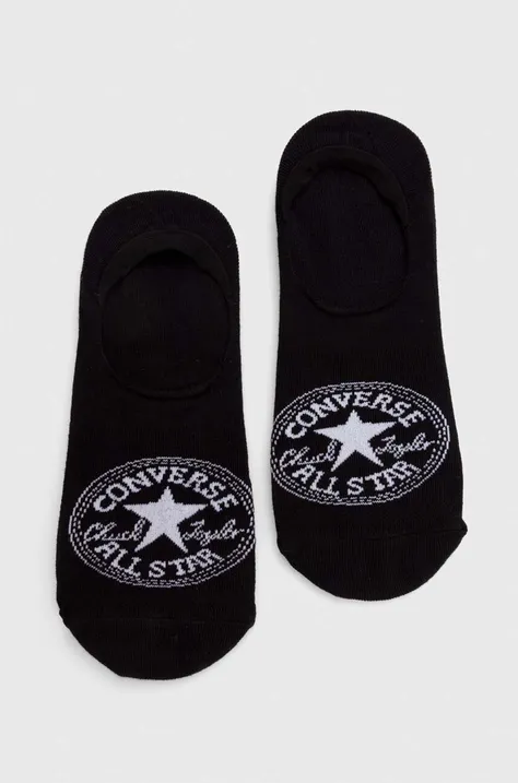 Nogavice Converse 2-pack črna barva