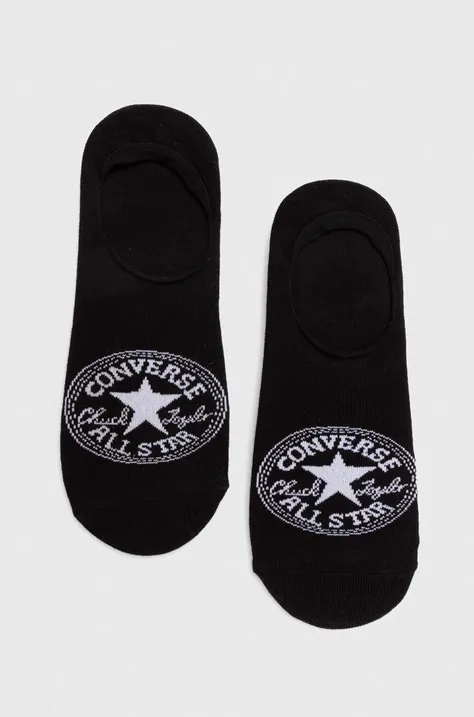 Κάλτσες Converse 2-pack χρώμα: μαύρο