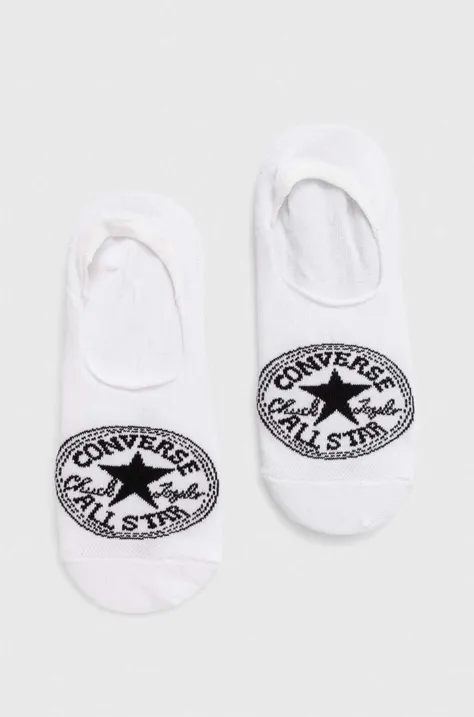 Κάλτσες Converse 2-pack χρώμα: άσπρο