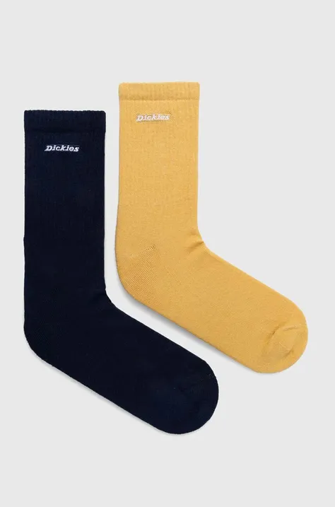 Ponožky Dickies NEW CARLYSS 2-pack tmavomodrá barva, DK0A4XJY