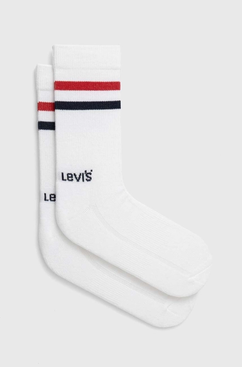 Levi's calzini pacco da 2 colore bianco