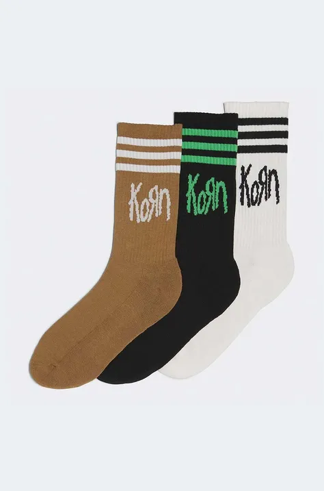Κάλτσες adidas Originals Korn Socks χρώμα: άσπρο, IW7522
