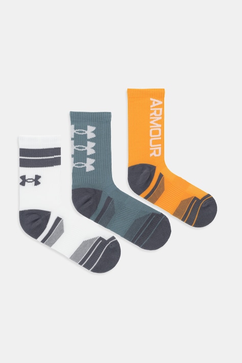 Nogavice Under Armour Performance Tech 3-pack bordo barva, 1379515