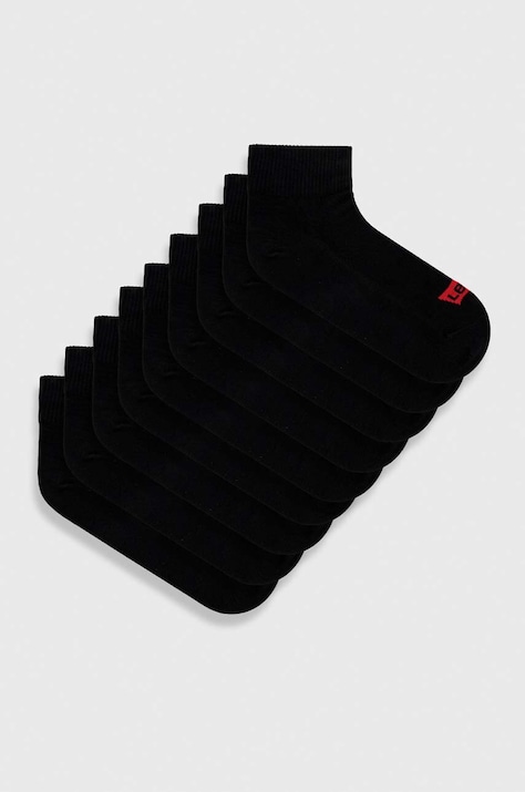 Levi's sosete 9-pack culoarea negru
