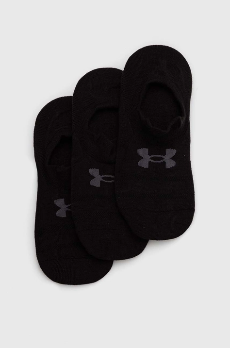 Ponožky Under Armour 3-pack černá barva