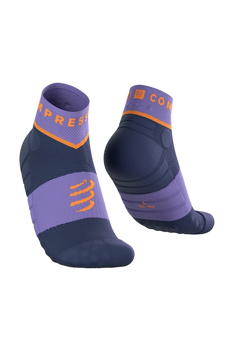 Compressport skarpety sportowe Ultra Trail Low Socks fioletowe SLCU442