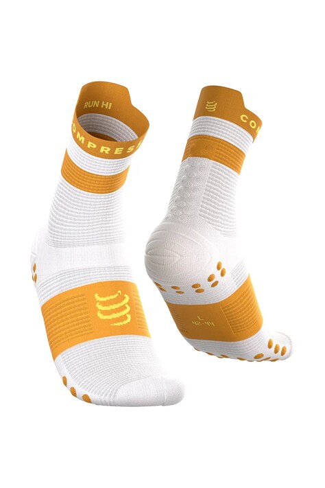 Compressport skarpety sportowe Pro Racing v4.0 białe XU00046B5