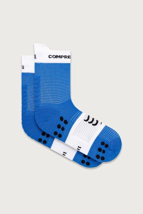 Compressport Skarpety sportowe Pro Racing v4.0 niebieskie XU00046B5
