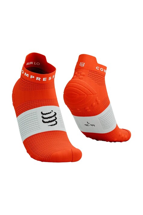 Compressport skarpetki Pro Racing Socks v4.0 Run Low kolor pomarańczowy XU00047B