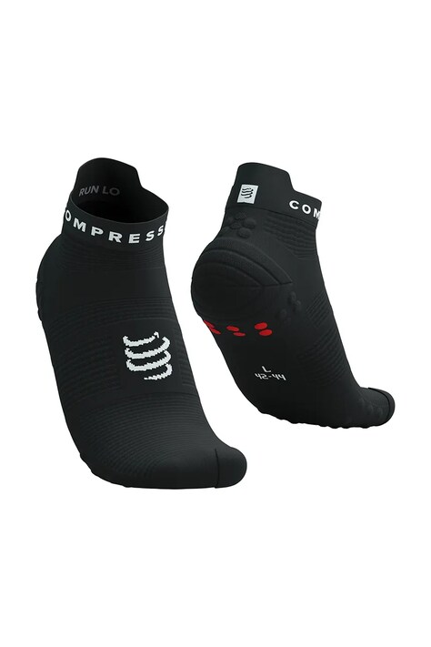 Čarape Compressport Pro Racing Socks v4.0 Run Low boja: crna, XU00047B