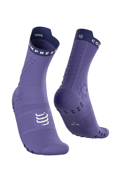 Compressport Skarpety sportowe Pro Racing v4.0 fioletowe XU00048B