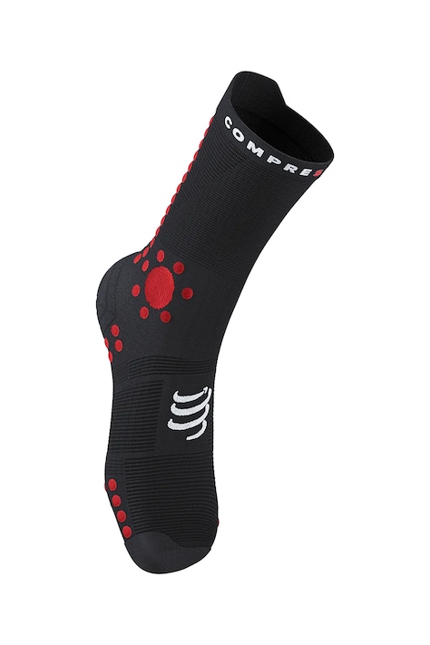 Ponožky Compressport Pro Racing Socks v4.0 Trail fialová farba, XU00048B