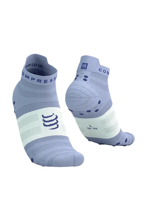 Compressport skarpetki Pro Racing Socks v4.0 Ultralight Run Low kolor fioletowy XU00051B