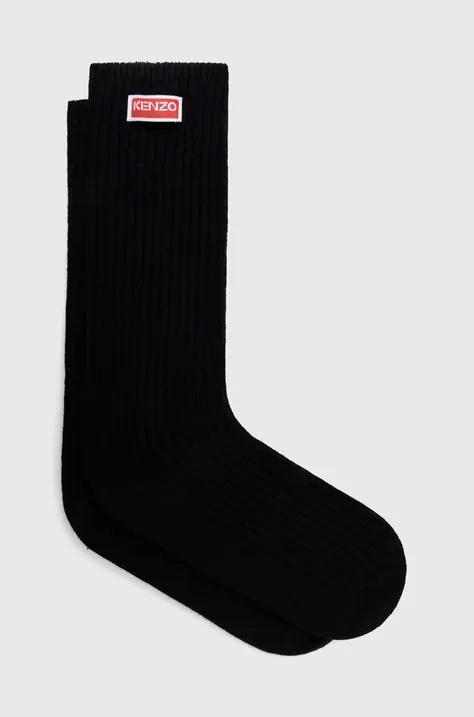 Ponožky Kenzo čierna farba, FE58SU200KSA.99J
