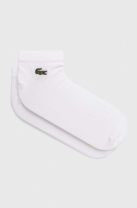 Шкарпетки Lacoste 2-pack колір білий RA4183T