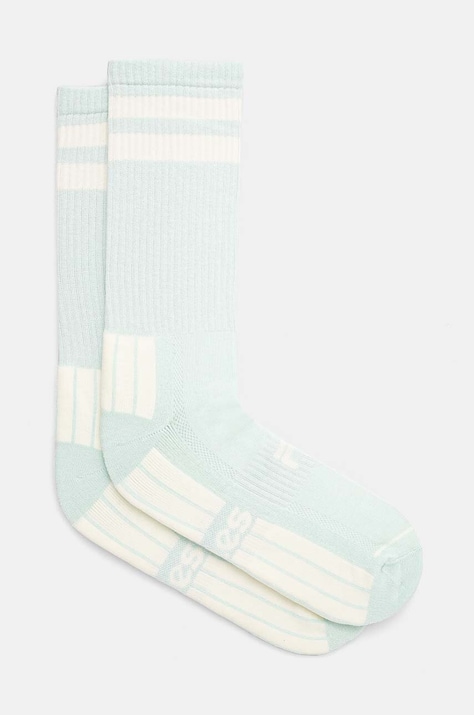 Ponožky Fila x Aries Socks tyrkysová barva, 42PS24SO010122692307