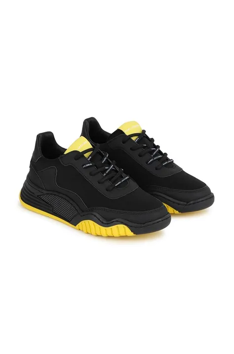 Παιδικά αθλητικά παπούτσια Marc Jacobs χρώμα: μαύρο