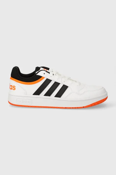 Παιδικά αθλητικά παπούτσια adidas Originals HOOPS 3.0 K χρώμα: άσπρο