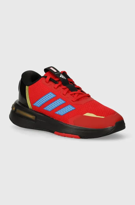 adidas sneakersy dziecięce MARVEL IRN Racer K kolor czerwony