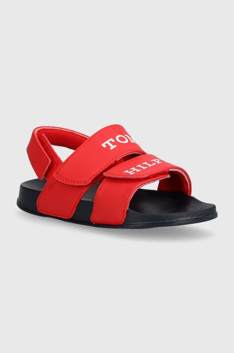 Tommy Hilfiger sandali per bambini colore rosso